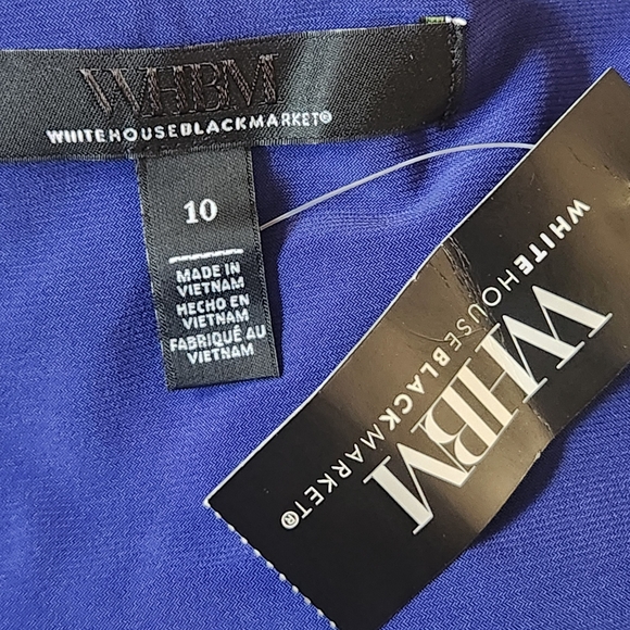 White House Black Market 🔖NWT! Rainbow Stripe Sundress - Size 10 - Picture 13 of 16